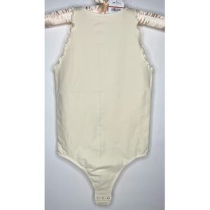 Free People NWT Ivory Feels Right Bodysuit XS/S